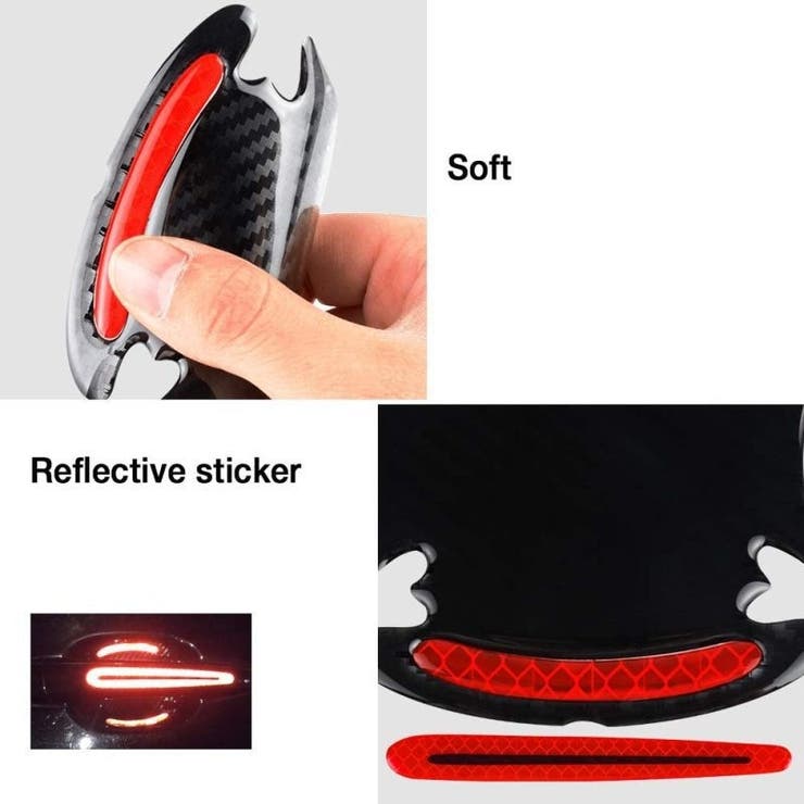 カーステッカー 8枚セット ドアハンドル | PlusNao | 詳細画像9 