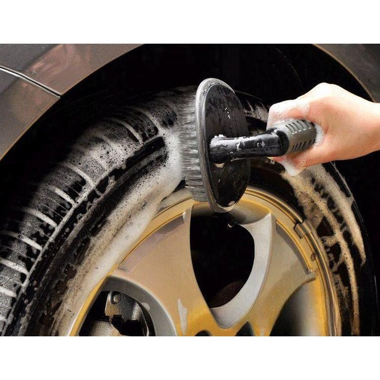 洗車ブラシ タイヤ用 柄付きブラシ | PlusNao | 詳細画像3