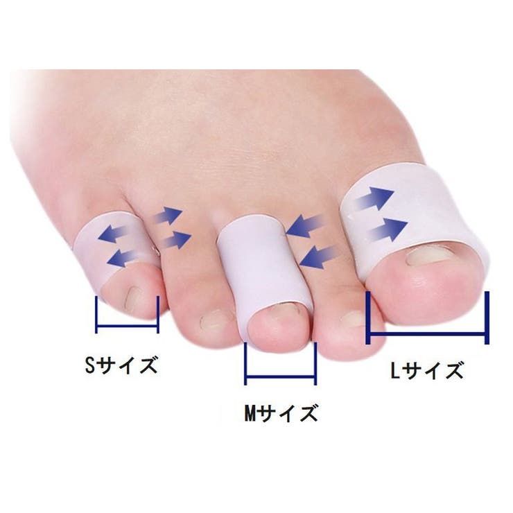 足指サポーター 2個セット 両足用 | PlusNao | 詳細画像4 