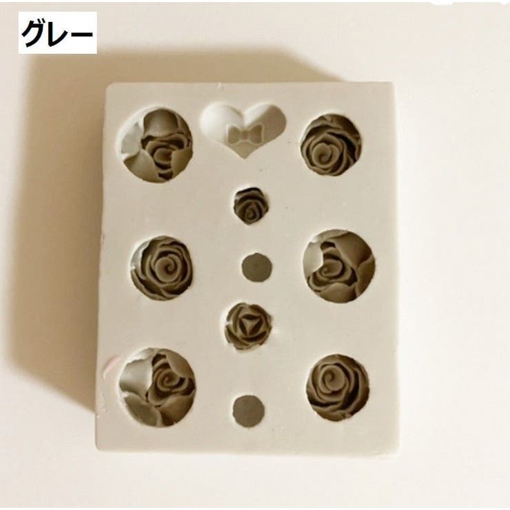 シリコンモールド 抜き型 バラ | PlusNao | 詳細画像9 
