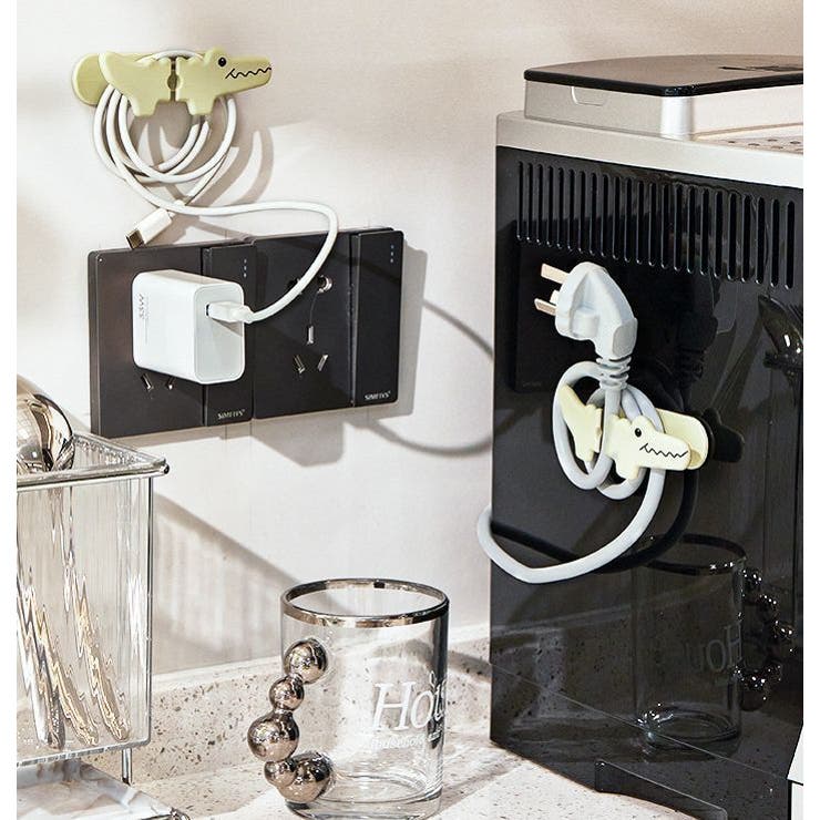 ケーブルホルダー ワニ わに | PlusNao | 詳細画像3 