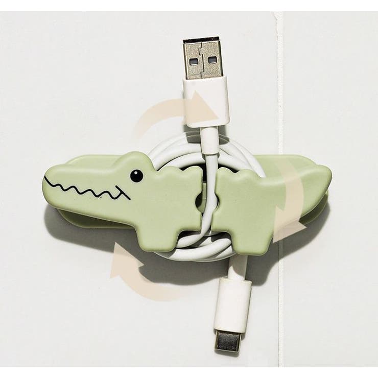 ケーブルホルダー ワニ わに | PlusNao | 詳細画像4 