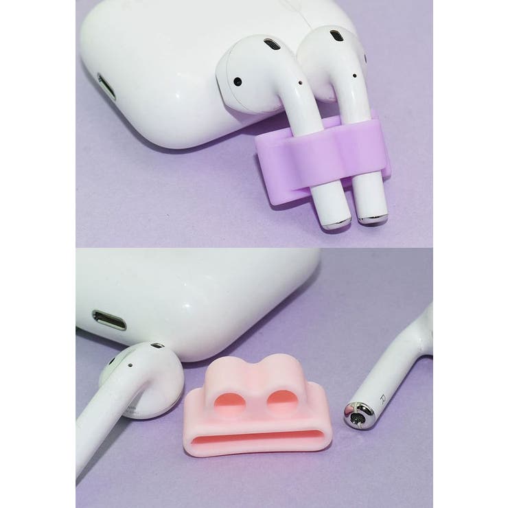AirPodsホルダー エアーポッズホルダー イヤホンアクセサリー | PlusNao | 詳細画像5 