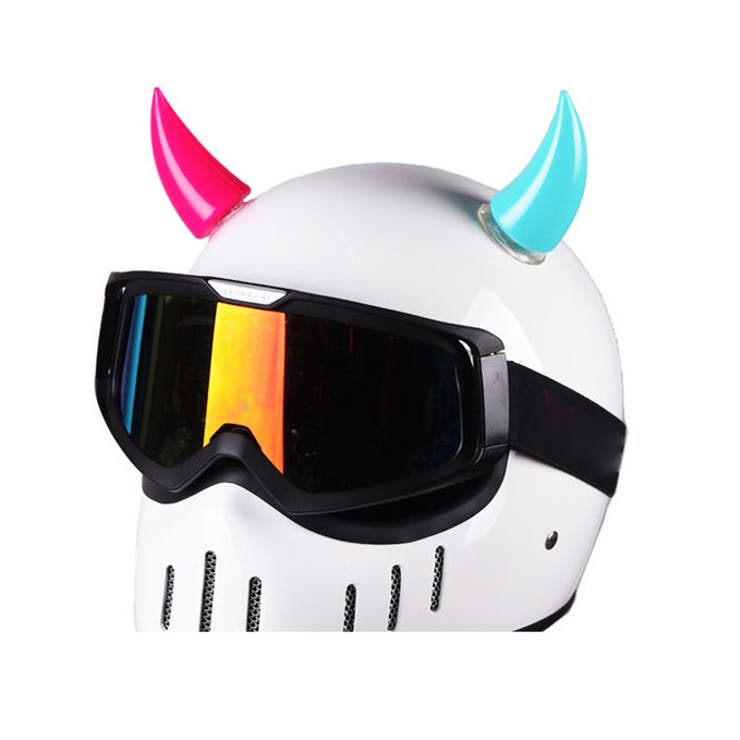 ヘルメット用アクセサリー デビル 悪魔 | PlusNao | 詳細画像3 