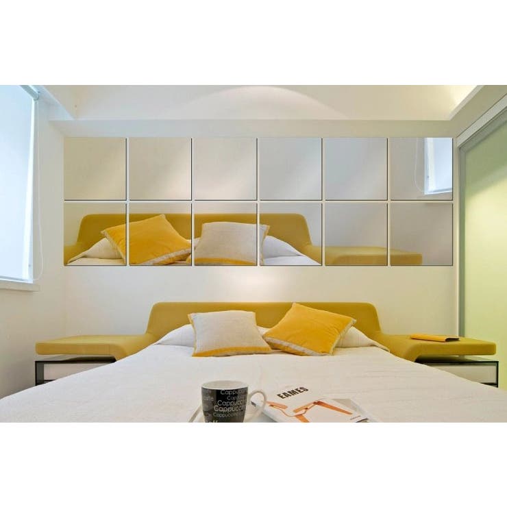 ウォールミラーステッカー ミラーシール ウォールステッカー | PlusNao | 詳細画像11 