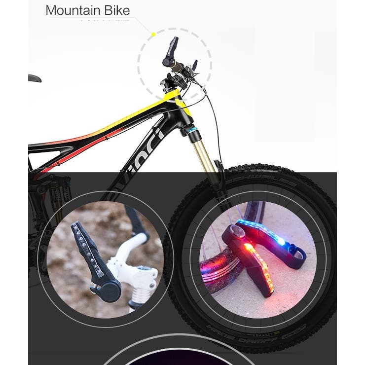 自転車ライト ハンドルライト LED | PlusNao | 詳細画像4 
