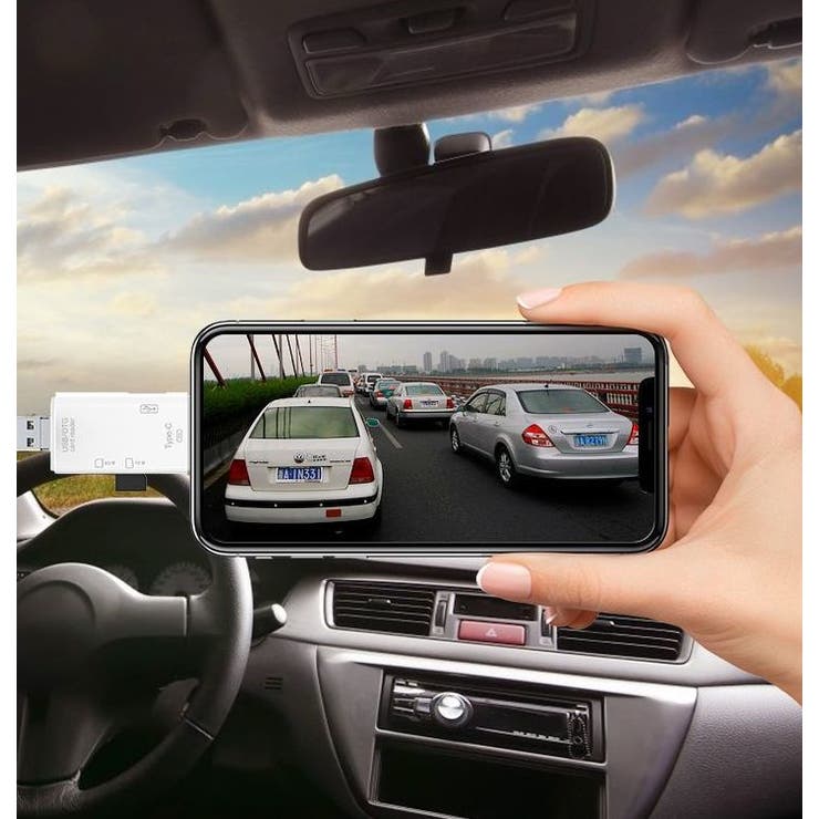 外付けメモリーカードリーダー SD 6in1 | PlusNao | 詳細画像5 