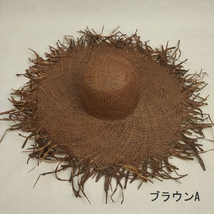 麦わら帽子 つば広帽子 麦わら帽 | PlusNao | 詳細画像6 