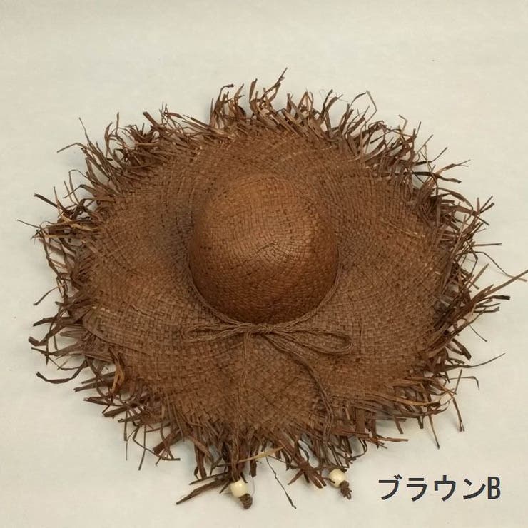 麦わら帽子 つば広帽子 麦わら帽 | PlusNao | 詳細画像7 