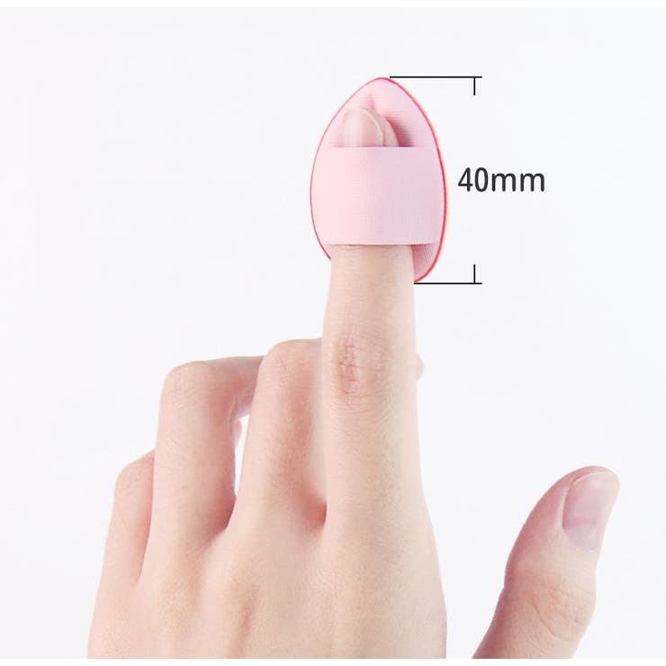 メイクスポンジ 指用 パウダーパフ | PlusNao | 詳細画像2 