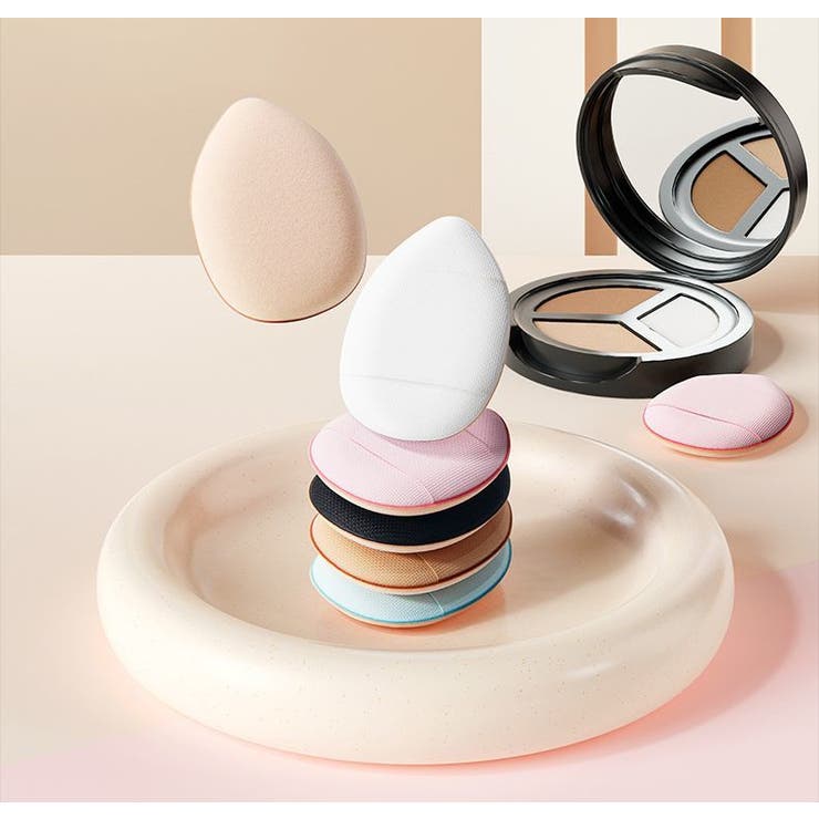 メイクスポンジ 指用 パウダーパフ | PlusNao | 詳細画像4 