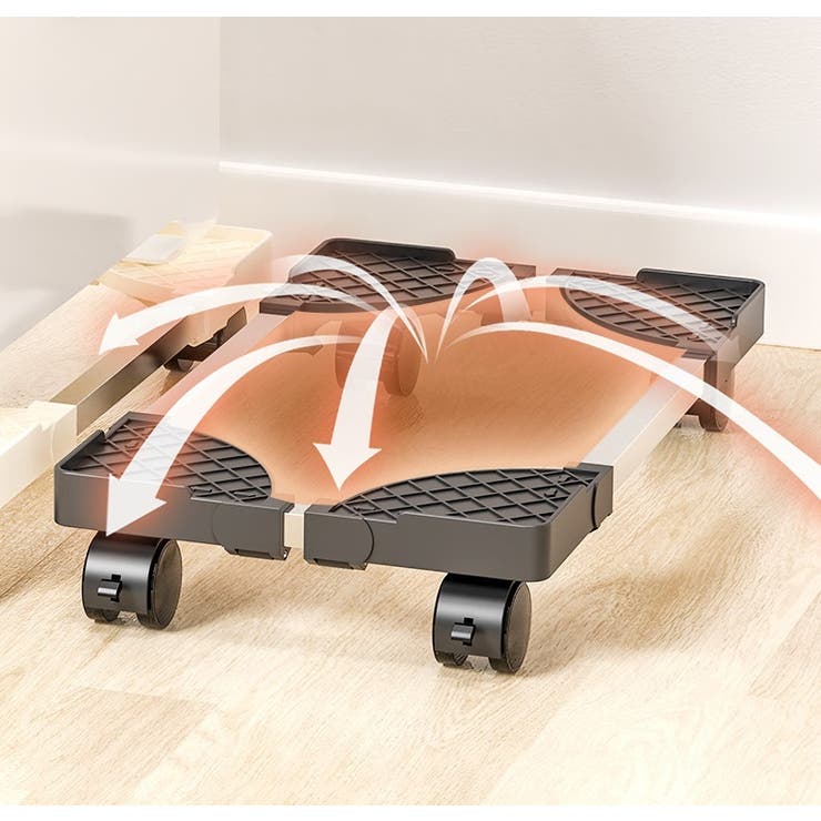 CPUスタンド PCラック キャスター付き | PlusNao | 詳細画像4 