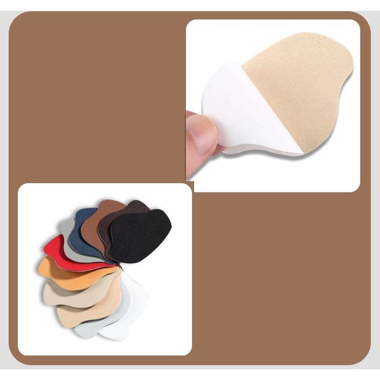 かかと修理パッチ 同色4枚セット かかと補修材 | PlusNao | 詳細画像4 