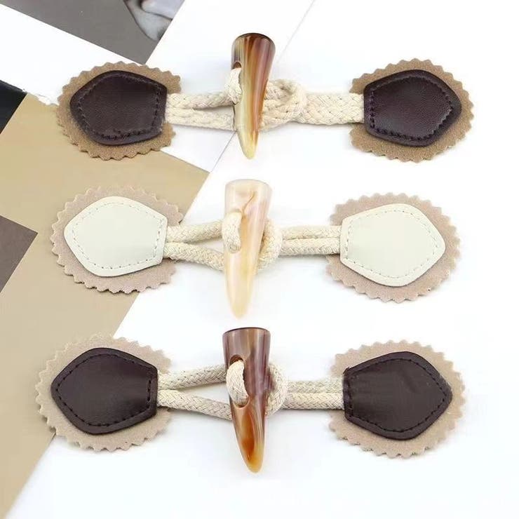 ダッフルボタン 4個セット トグルボタン | PlusNao | 詳細画像2 