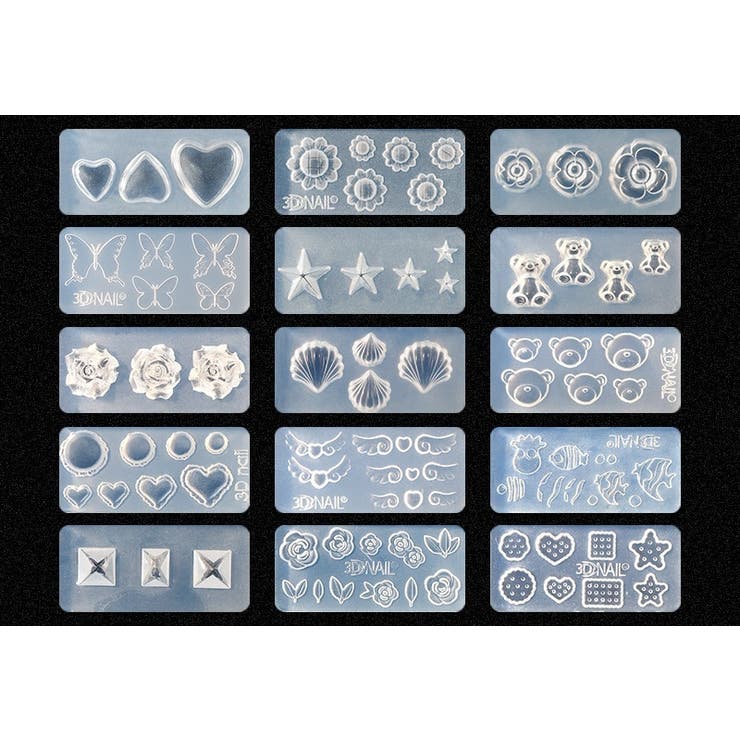 シリコンモールド ネイルパーツ レジン | PlusNao | 詳細画像15 