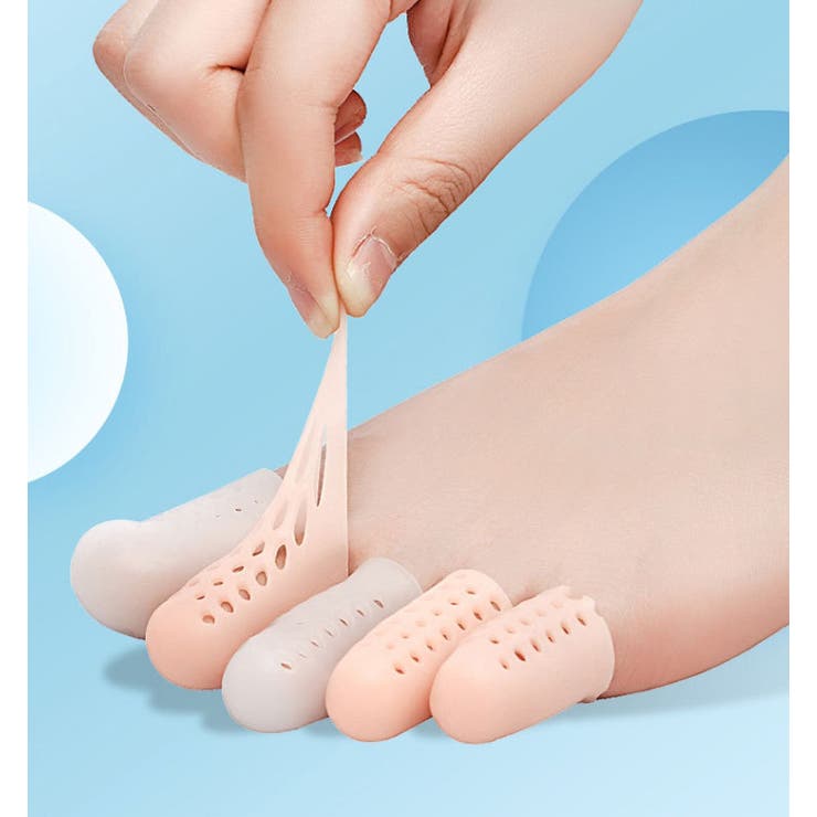 指サポーター 同色2個セット 指サック | PlusNao | 詳細画像2 