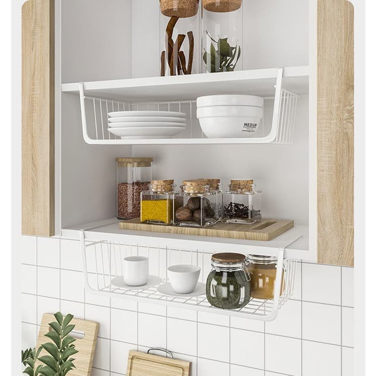 戸棚下収納ラック 吊り下げ棚 吊り下げラック | PlusNao | 詳細画像5 