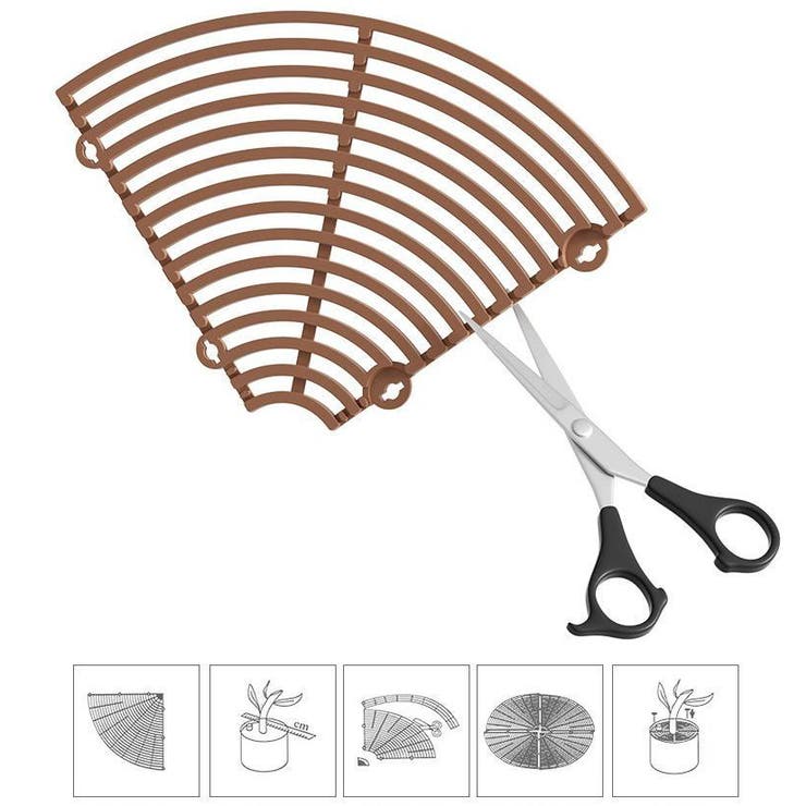 植木鉢グリッド プランターカバー ガード | PlusNao | 詳細画像4 