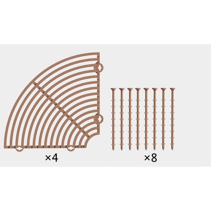 植木鉢グリッド プランターカバー ガード | PlusNao | 詳細画像6 