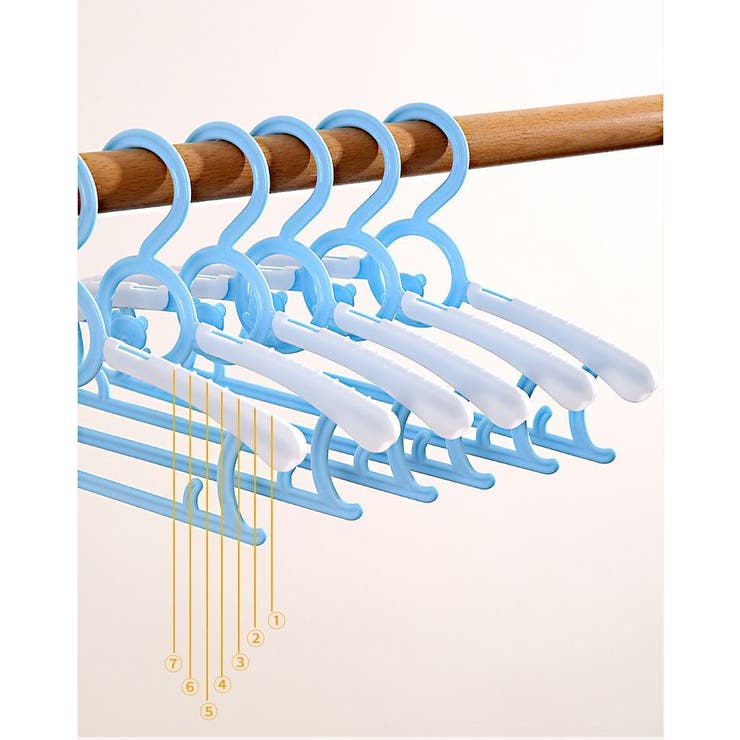 キッズハンガー ベビーハンガー 5本セット | PlusNao | 詳細画像13 