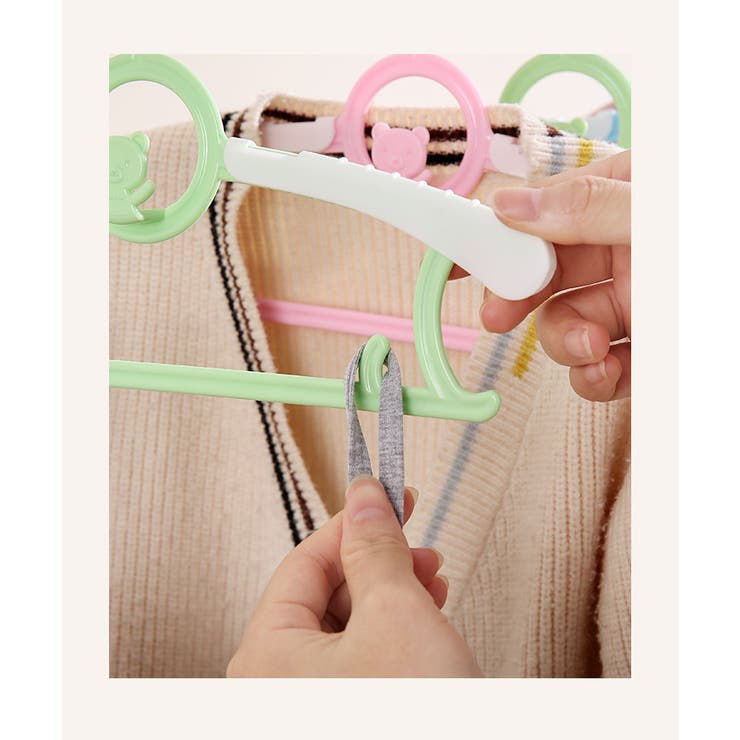 キッズハンガー ベビーハンガー 5本セット | PlusNao | 詳細画像14 