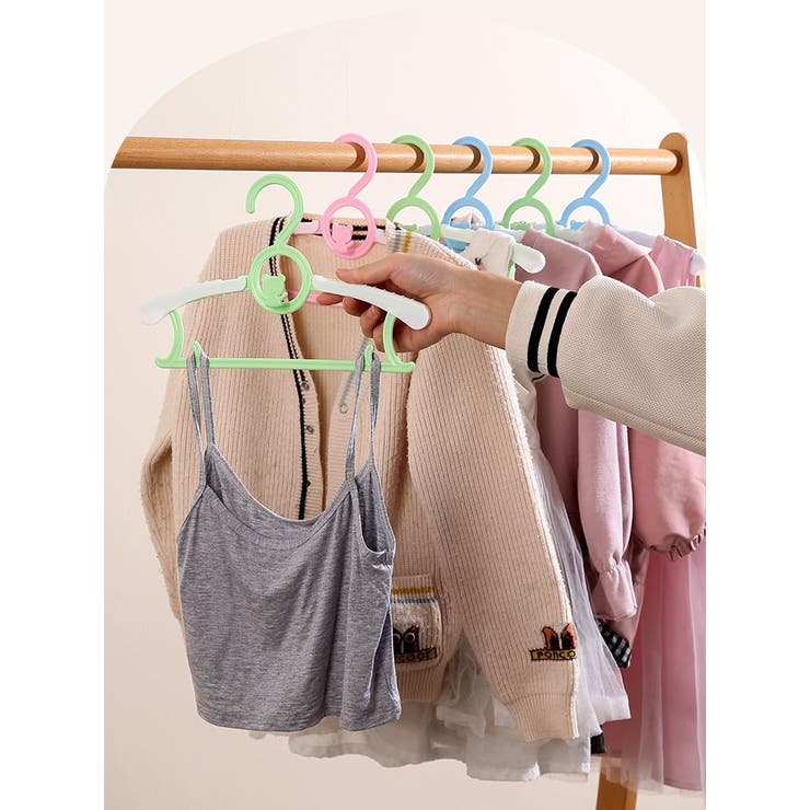 キッズハンガー ベビーハンガー 5本セット | PlusNao | 詳細画像3 