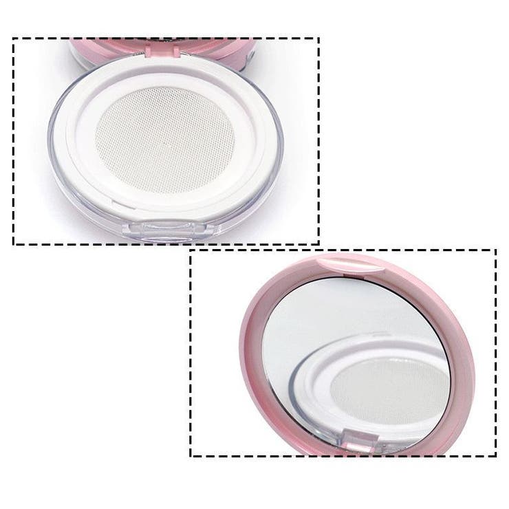 パウダーケース ミラー付き パフ付き | PlusNao | 詳細画像6 