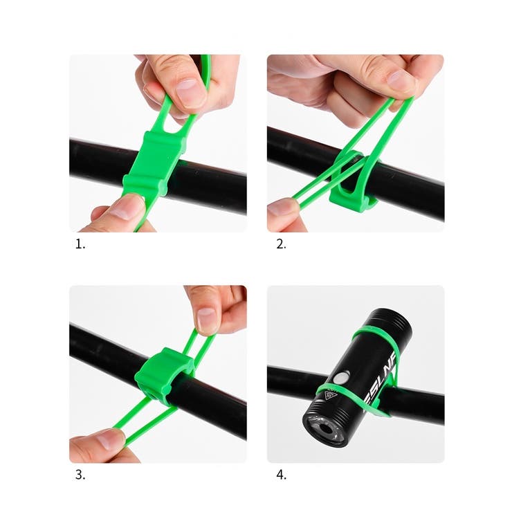 固定シリコンバンド 3個セット 自転車 | PlusNao | 詳細画像9 