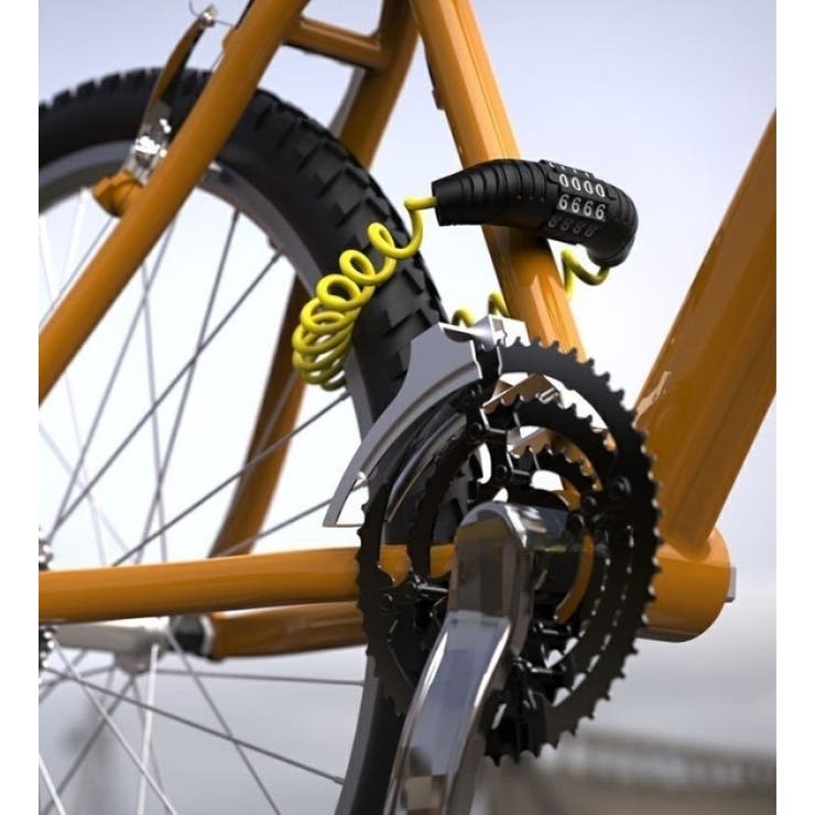 ダイヤルロック 自転車鍵 ワイヤーロック | PlusNao | 詳細画像2