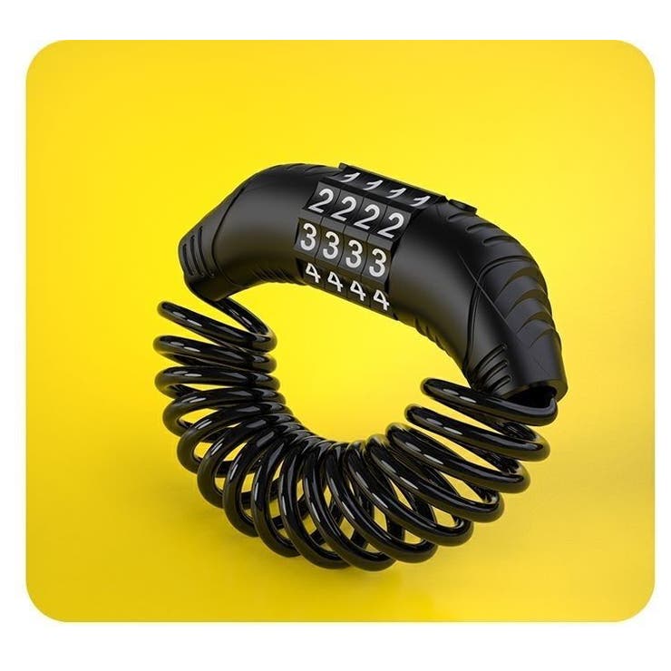 ダイヤルロック 自転車鍵 ワイヤーロック | PlusNao | 詳細画像7