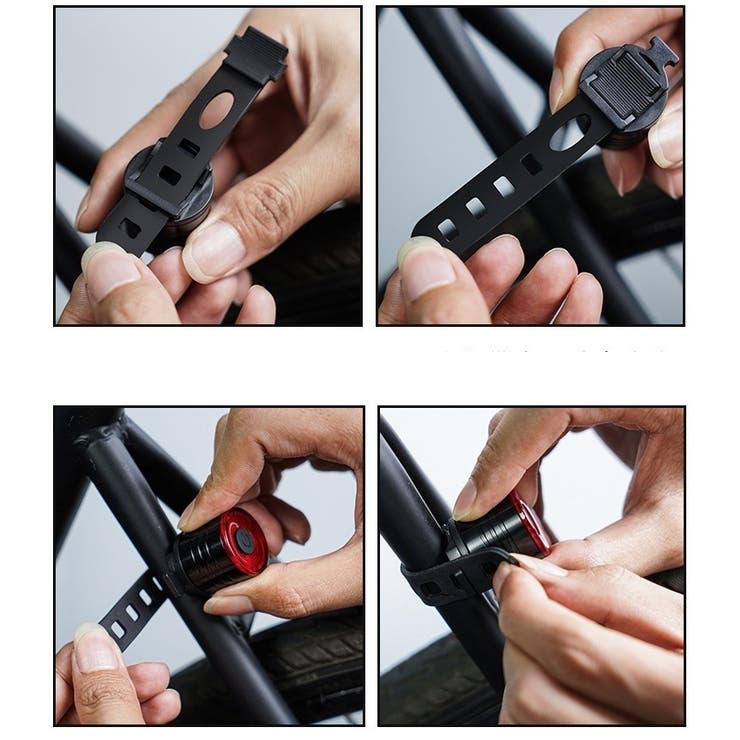 自転車用テールライト 電池式 防水 | PlusNao | 詳細画像10 