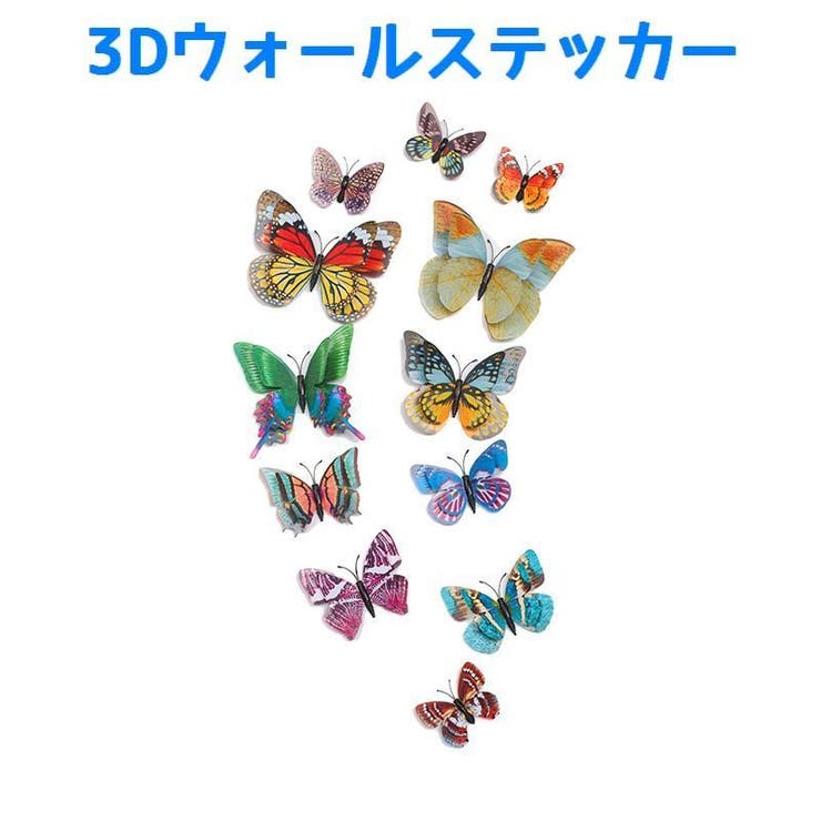 3D 立体 蝶 | PlusNao | 詳細画像1 