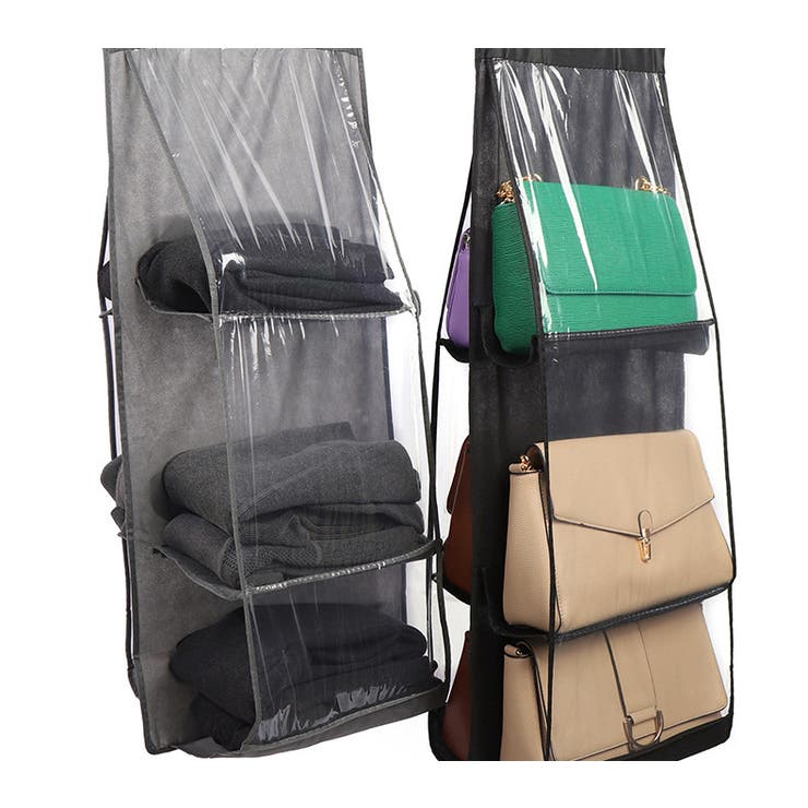 バッグ収納ハンガー 吊り下げ クローゼット | PlusNao | 詳細画像3 
