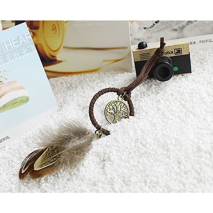 ドリームキャッチャー キーホルダー風 幸運アイテム | PlusNao | 詳細画像4 