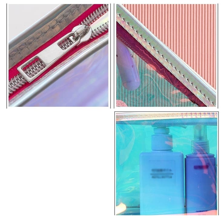 化粧ポーチ メイクポーチ コスメポーチ | PlusNao | 詳細画像6 