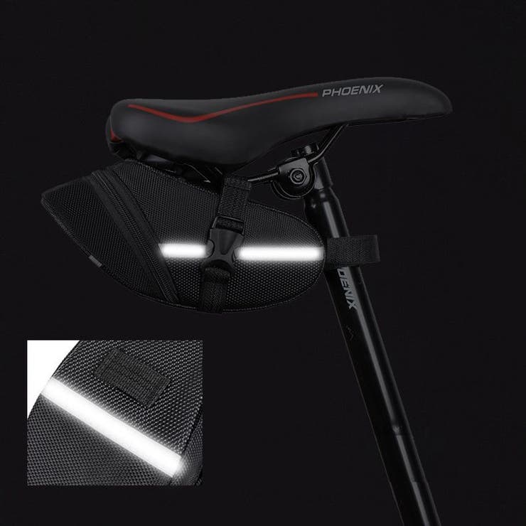 自転車用 サドルバッグ リアバッグ | PlusNao | 詳細画像4 