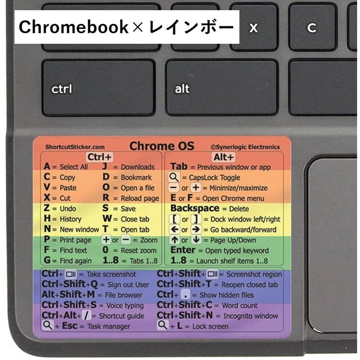 パソコンアクセサリー ショートカットキー ステッカー | PlusNao | 詳細画像16 