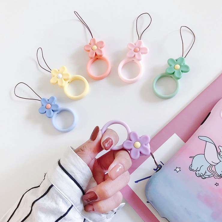 リングストラップ シリコン 携帯ストラップ | PlusNao | 詳細画像2 