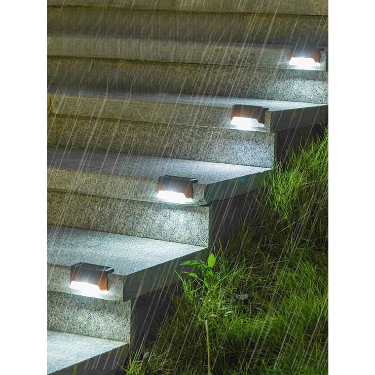 ガーデンライト 4個セット ソーラーライト | PlusNao | 詳細画像5 