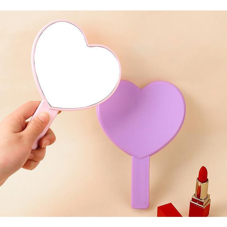 手鏡 ハンドミラー ハート型 | PlusNao | 詳細画像5 