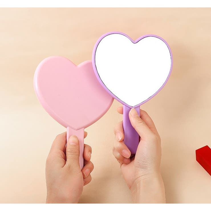 手鏡 ハンドミラー ハート型 | PlusNao | 詳細画像6 