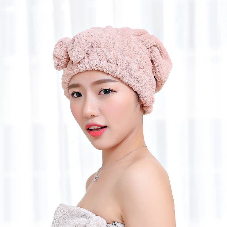ヘアドライタオル タオルキャップ ヘアキャップ | PlusNao | 詳細画像4 