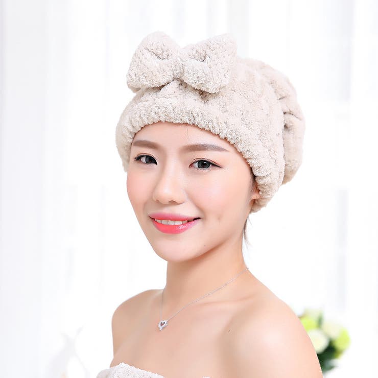 ヘアドライタオル タオルキャップ ヘアキャップ | PlusNao | 詳細画像8 