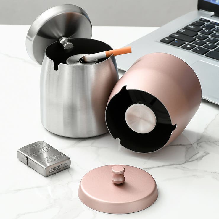 灰皿 蓋つき アッシュトレイ[品番：FQ000179370]｜PlusNao