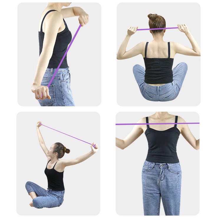 トレーニングチューブ エクササイズチューブ ゴムバンド | PlusNao | 詳細画像7 