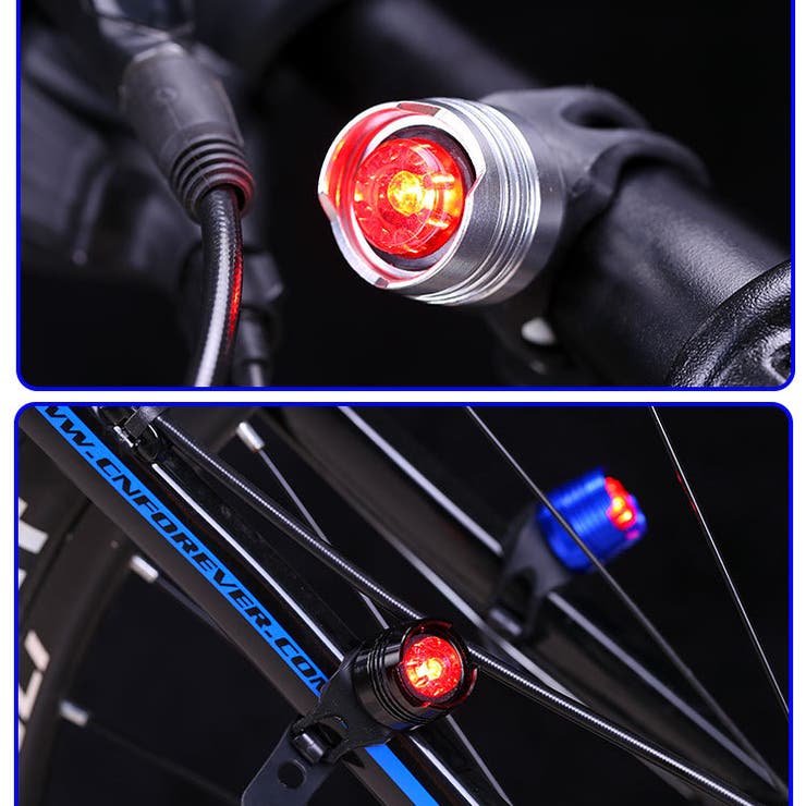 自転車用テールライト リアライト テールランプ | PlusNao | 詳細画像3 
