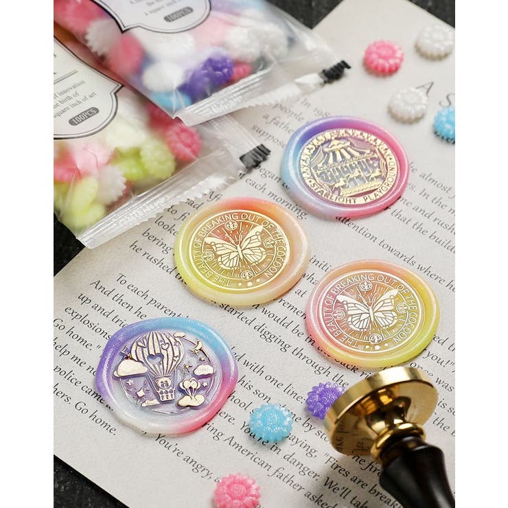 シーリングワックス 封蝋 シーリングスタンプ用品 | PlusNao | 詳細画像6 