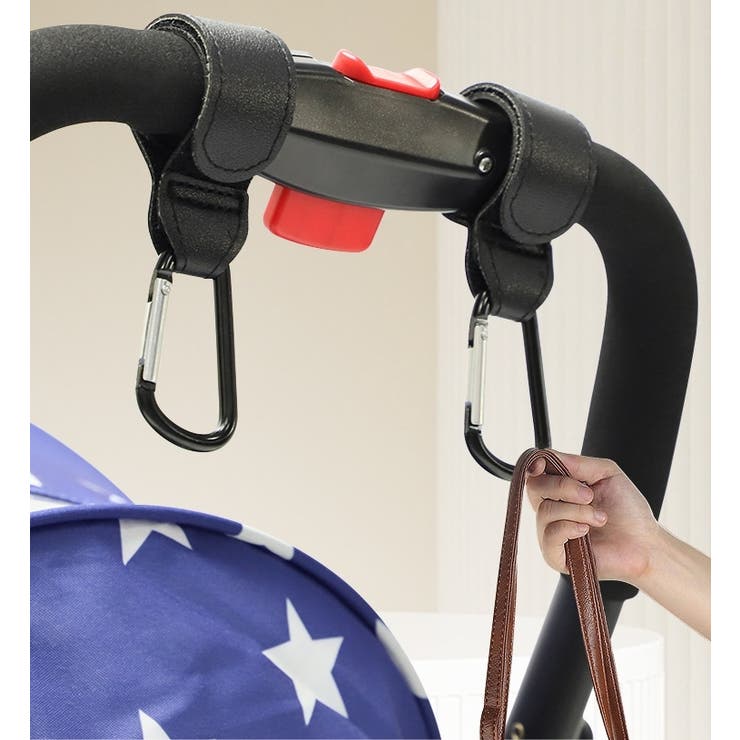 ベビーカー用フック 荷物フック カラビナフック | PlusNao | 詳細画像4 