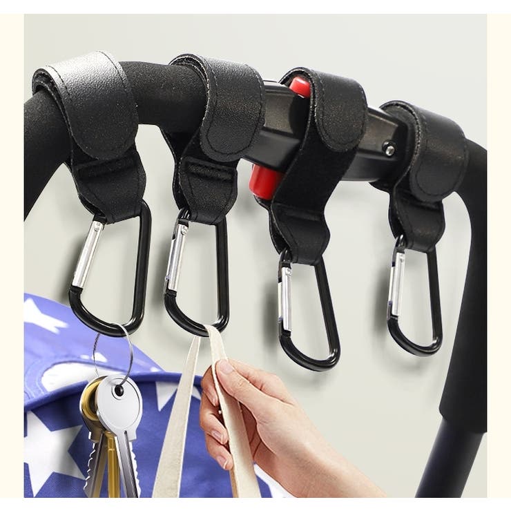 ベビーカー用フック 荷物フック カラビナフック | PlusNao | 詳細画像5 