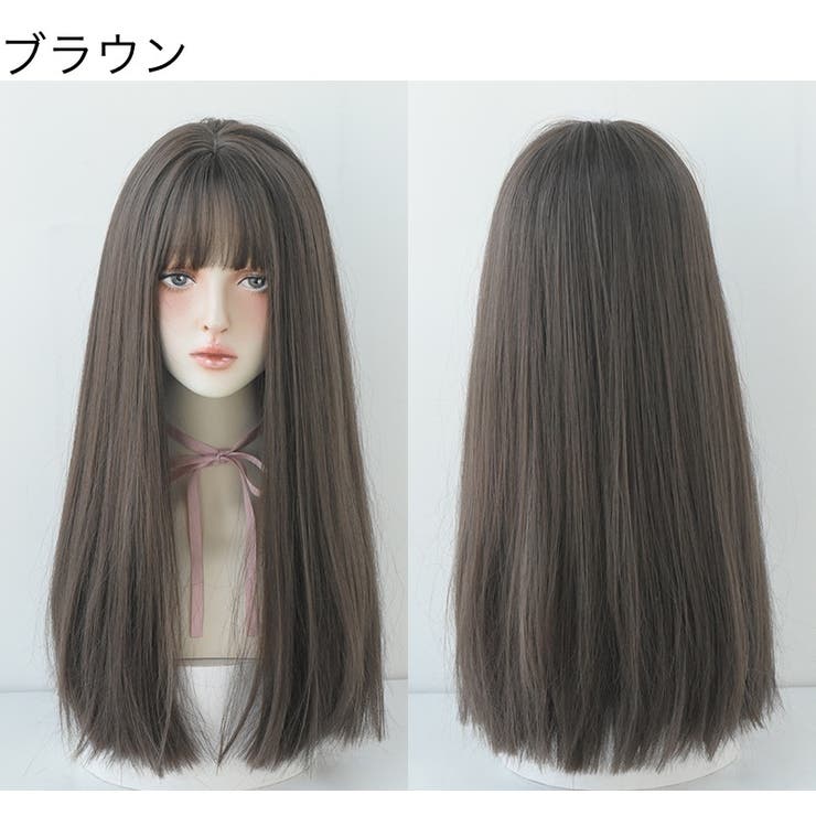 フルウィッグ 全頭かつら ロング[品番：FQ000183111]｜PlusNao